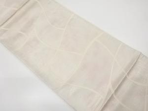 抽象模様織出し袋帯